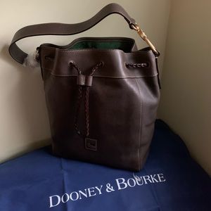 NWT Dooney & Bourke Florentine Leather Hattie Bag